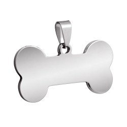 Médaille Os Personnalisable Chien/Chiot