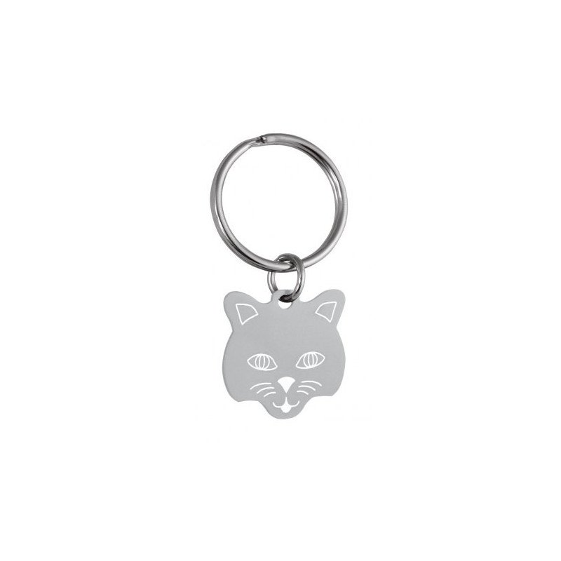 Médaille chat personnalisable pour collier | Ani Amis