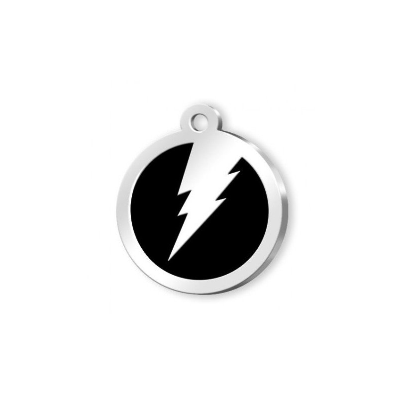 Médaille éclair pour chien et chat personnalisable | Ani Amis