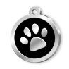 Médaille ronde patte personnalisable pour chien et chat | Ani Amis