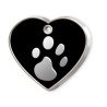 Médaille cœur patte personnalisable pour chien et chat | Ani Amis